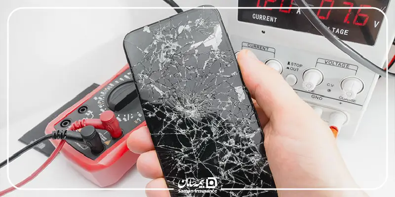 از کجا بفهمیم شکستگی گوشی از کدام قسمت صفحه نمایش است؟