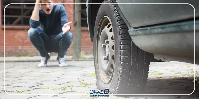 علت ترکیدگی لاستیک ماشین چیست؟