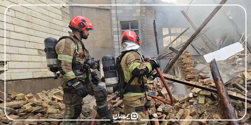 مراحل ثبت خسارت حوادث جنگ