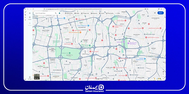پیدا کردن مختصات طول و عرض جغرافیایی مکان با کامپیوتر