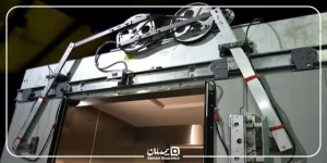 نحوه باز کردن درب آسانسور